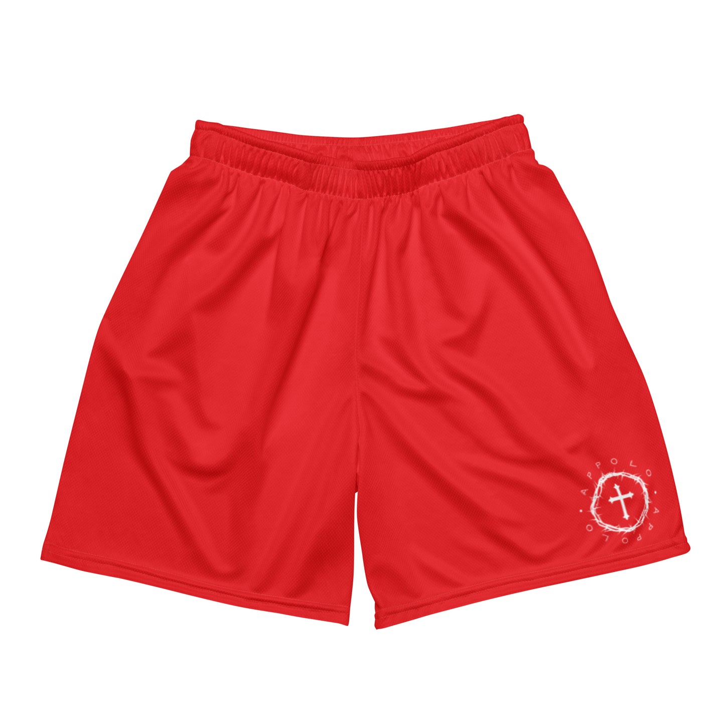 “CROWN OF THORNS” MESH SHORTS