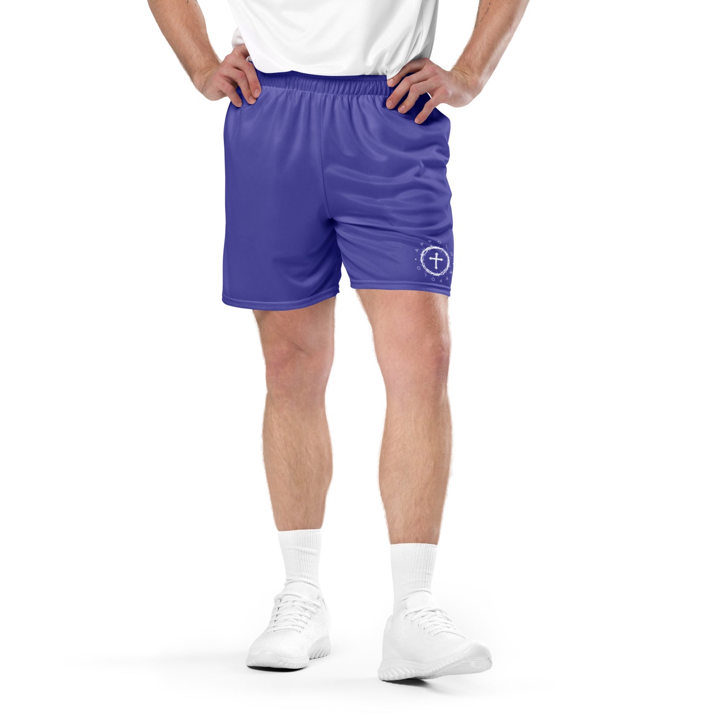 “CROWN OF THORNS” MESH SHORTS