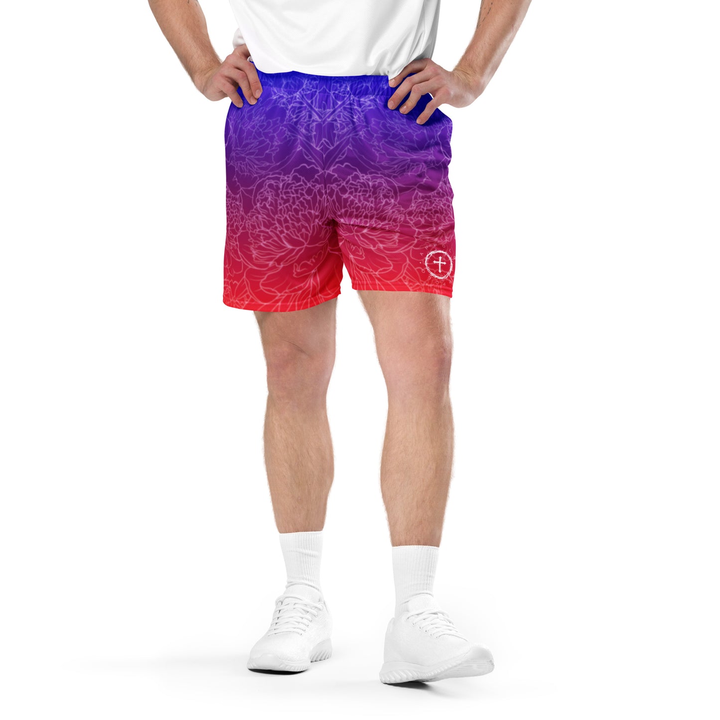 “CROWN OF THORNS” MESH SHORTS