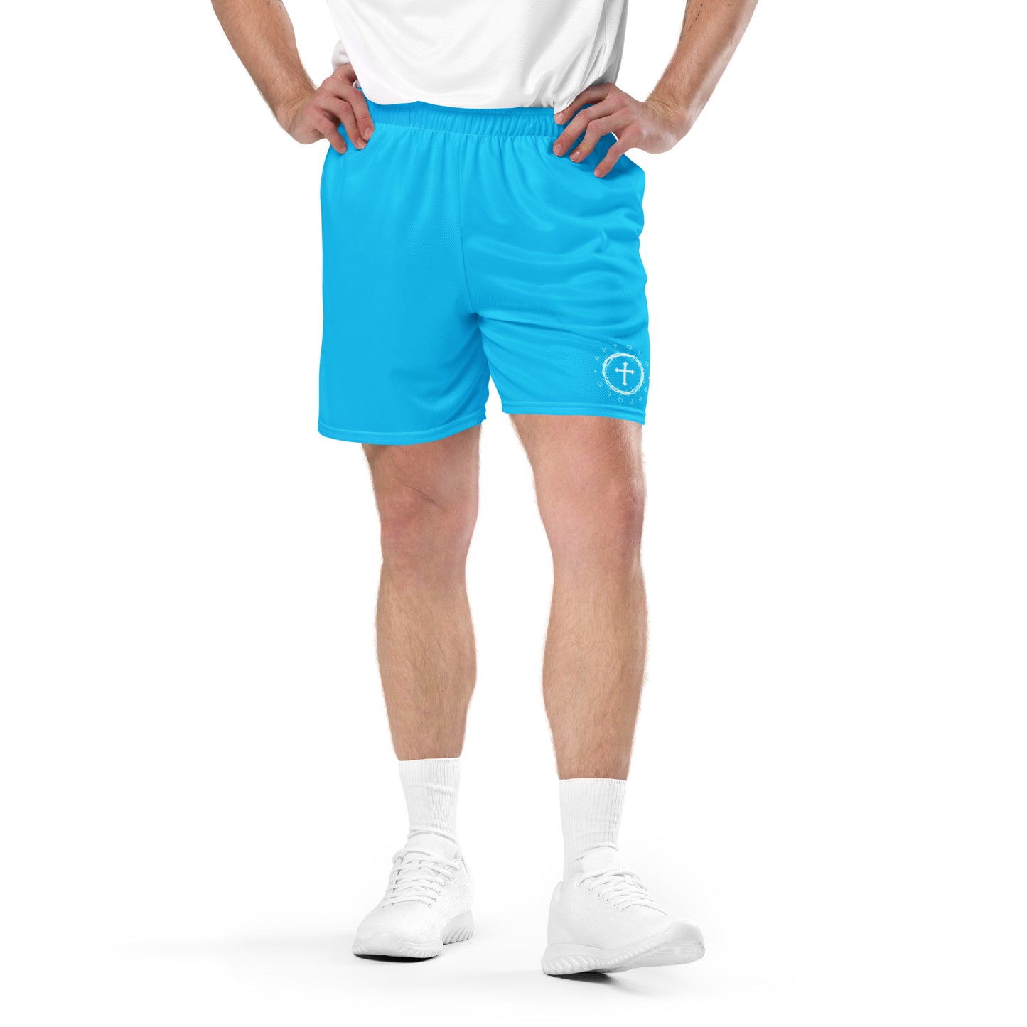 “CROWN OF THORNS” MESH SHORTS