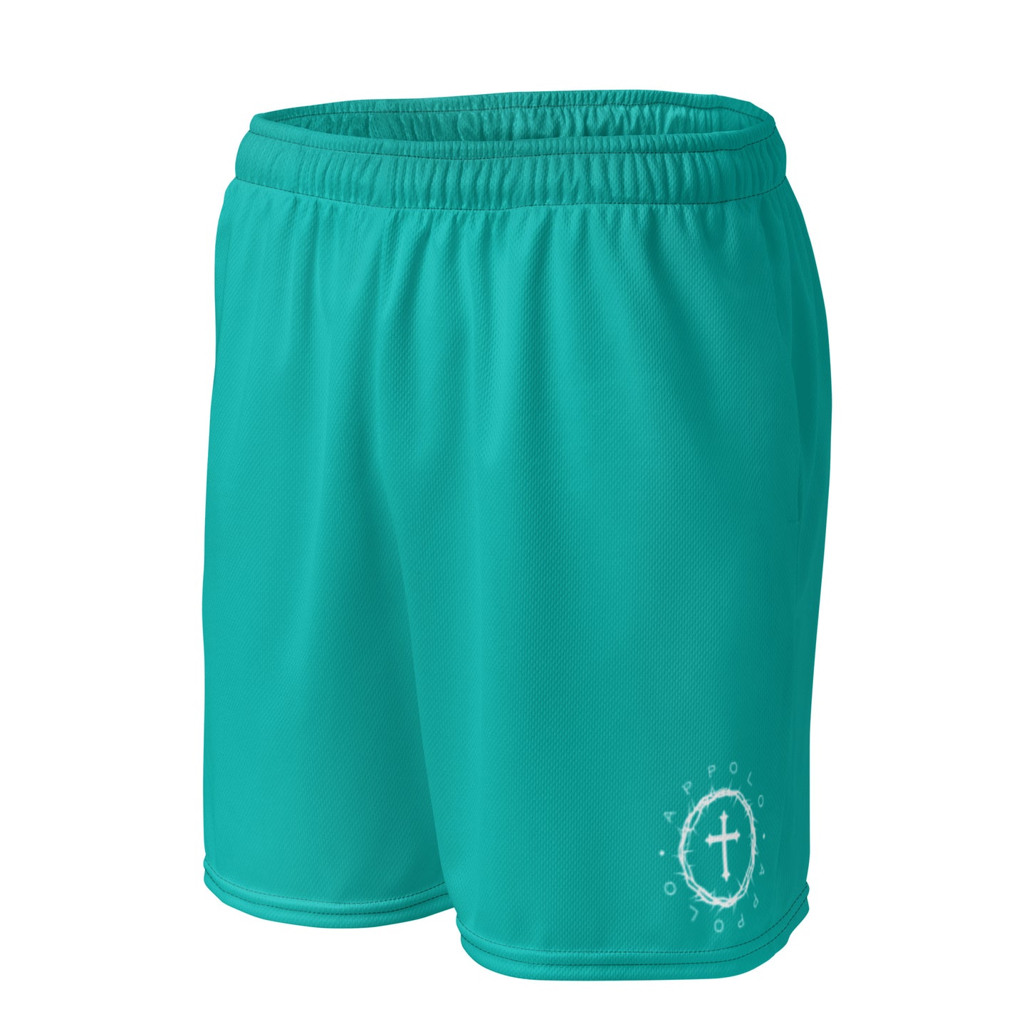 “CROWN OF THORNS” MESH SHORTS