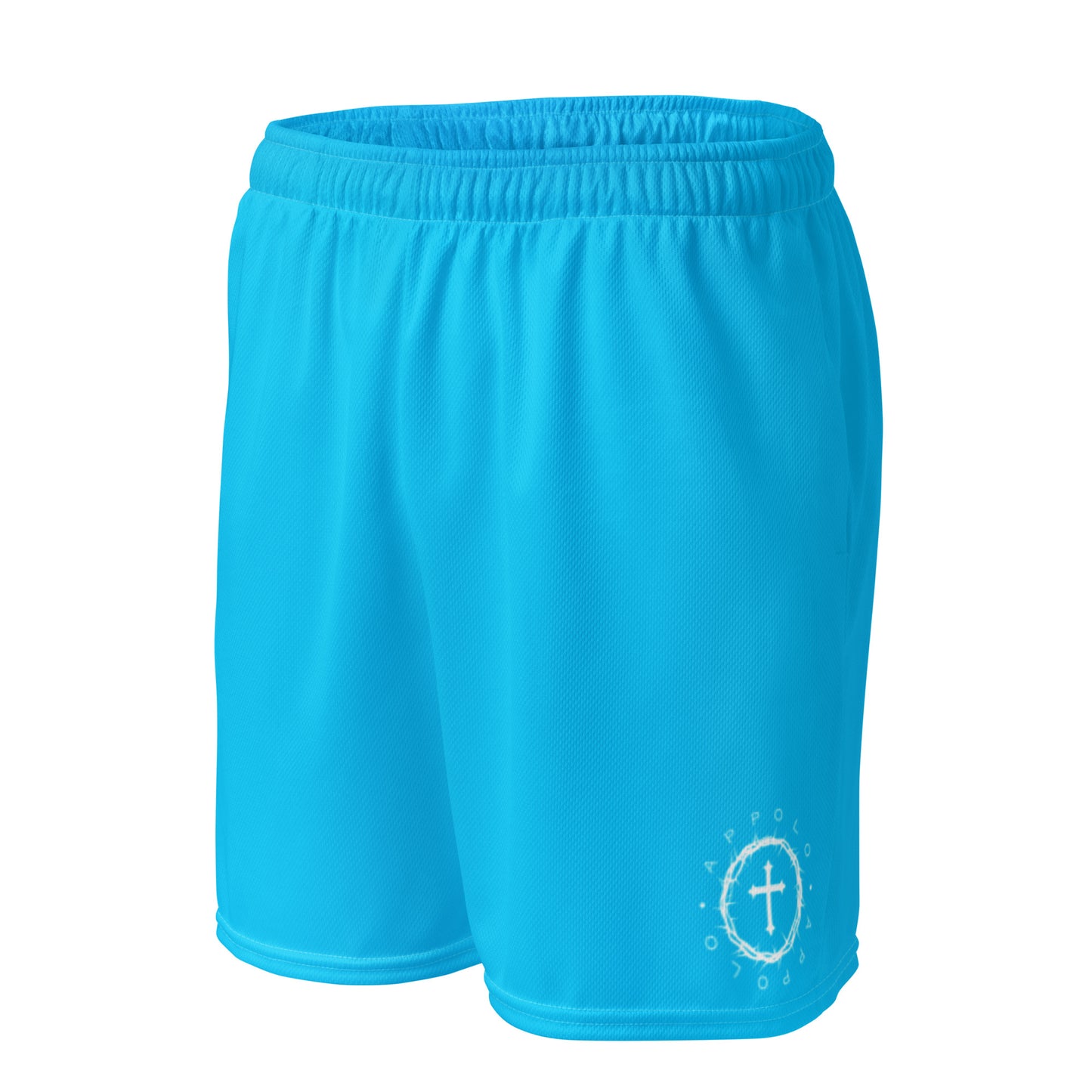 “CROWN OF THORNS” MESH SHORTS