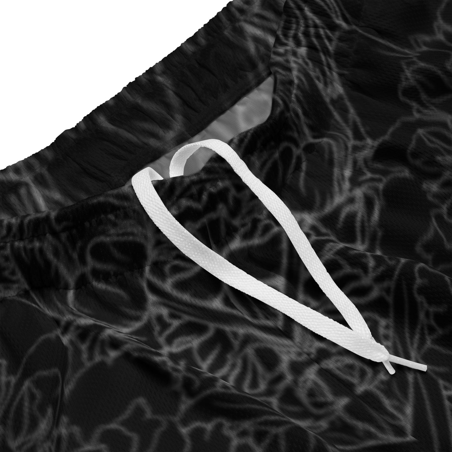 “CROWN OF THORNS” MESH SHORTS