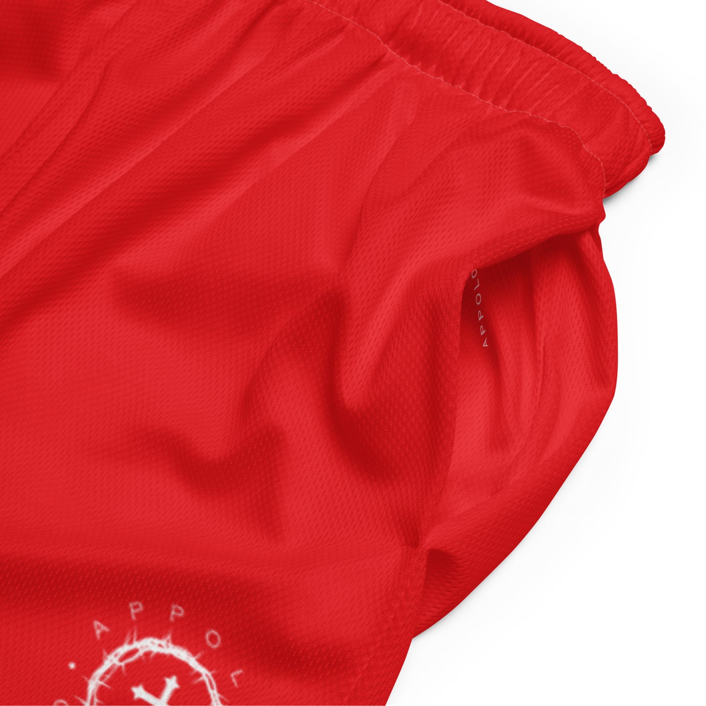 “CROWN OF THORNS” MESH SHORTS