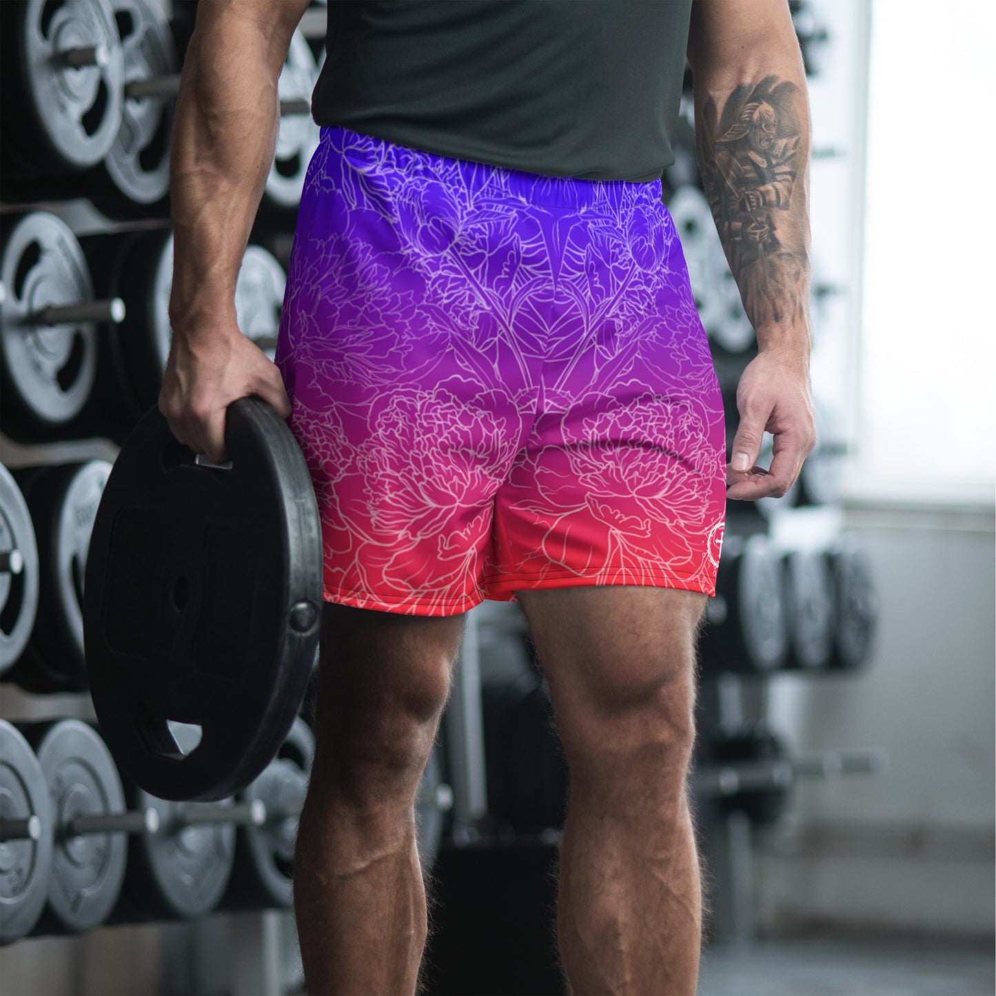 “CROWN OF THORNS” ATHLETIC SHORTS