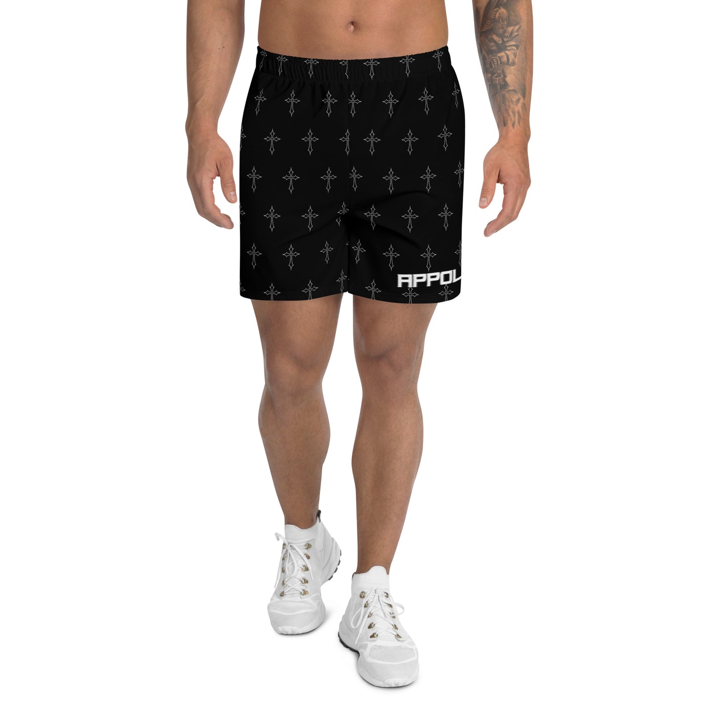“KINGDOM OF CROSSES” ATHLETIC SHORTS