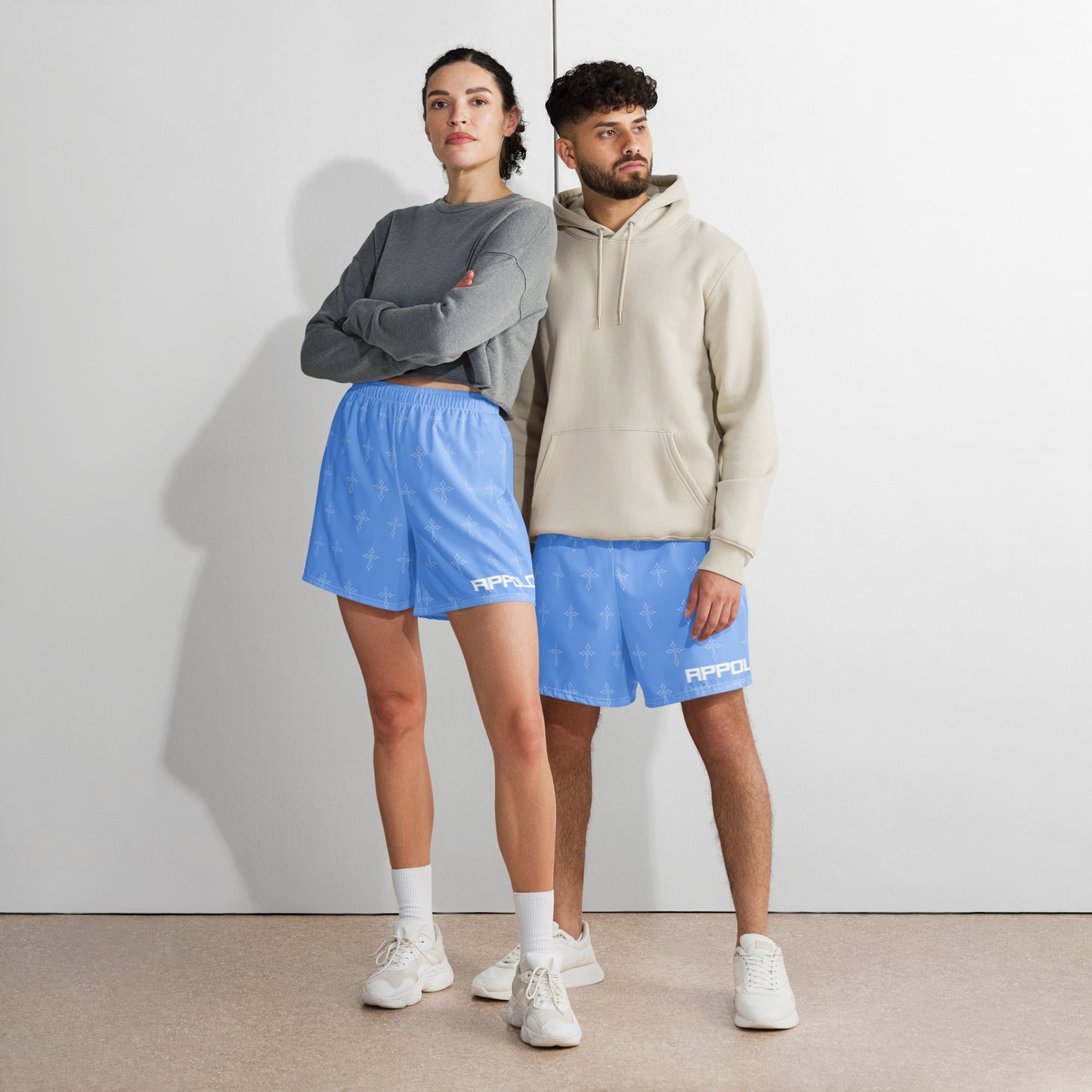 “KINGDOM OF CROSSES” ATHLETIC SHORTS