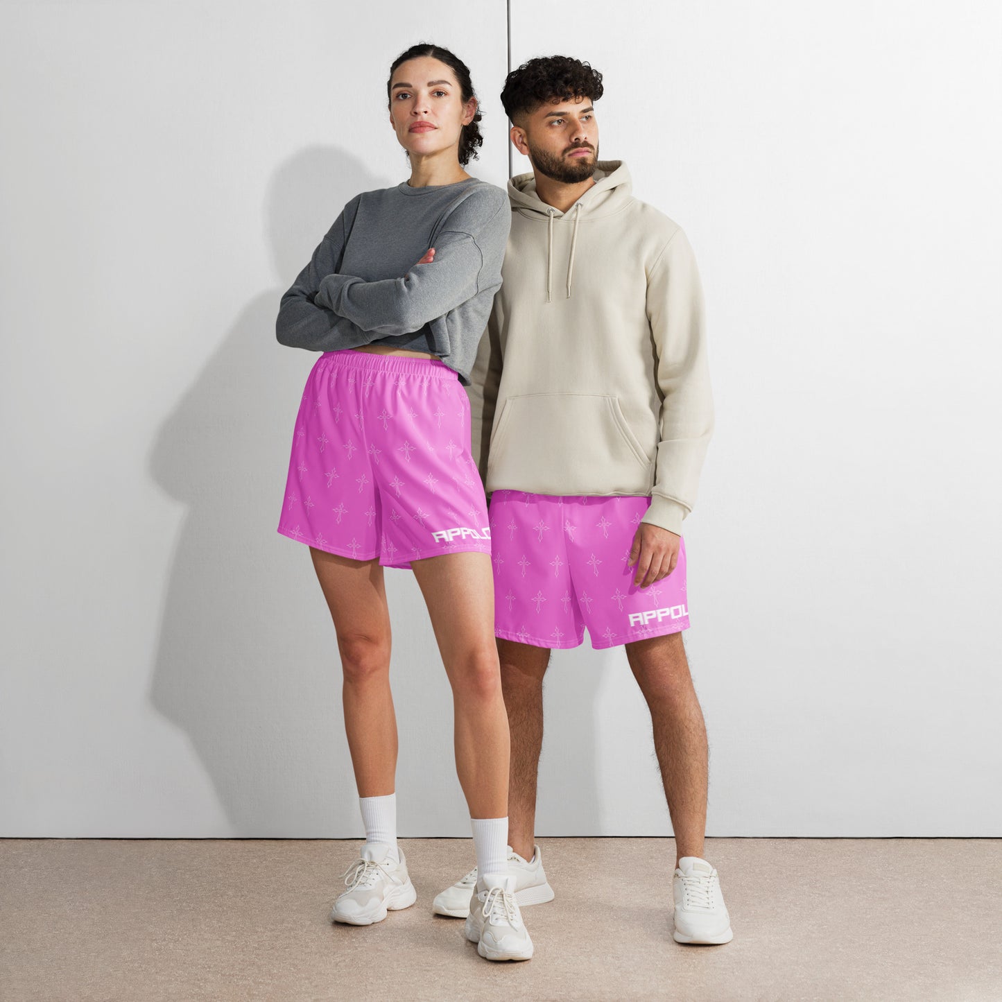 “KINGDOM OF CROSSES” ATHLETIC SHORTS