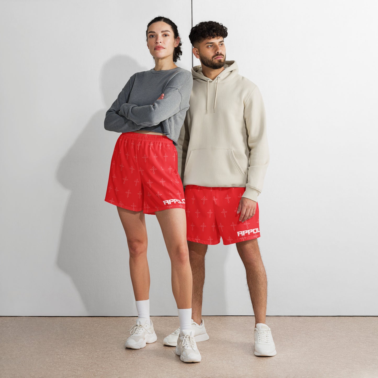 “KINGDOM OF CROSSES” ATHLETIC SHORTS