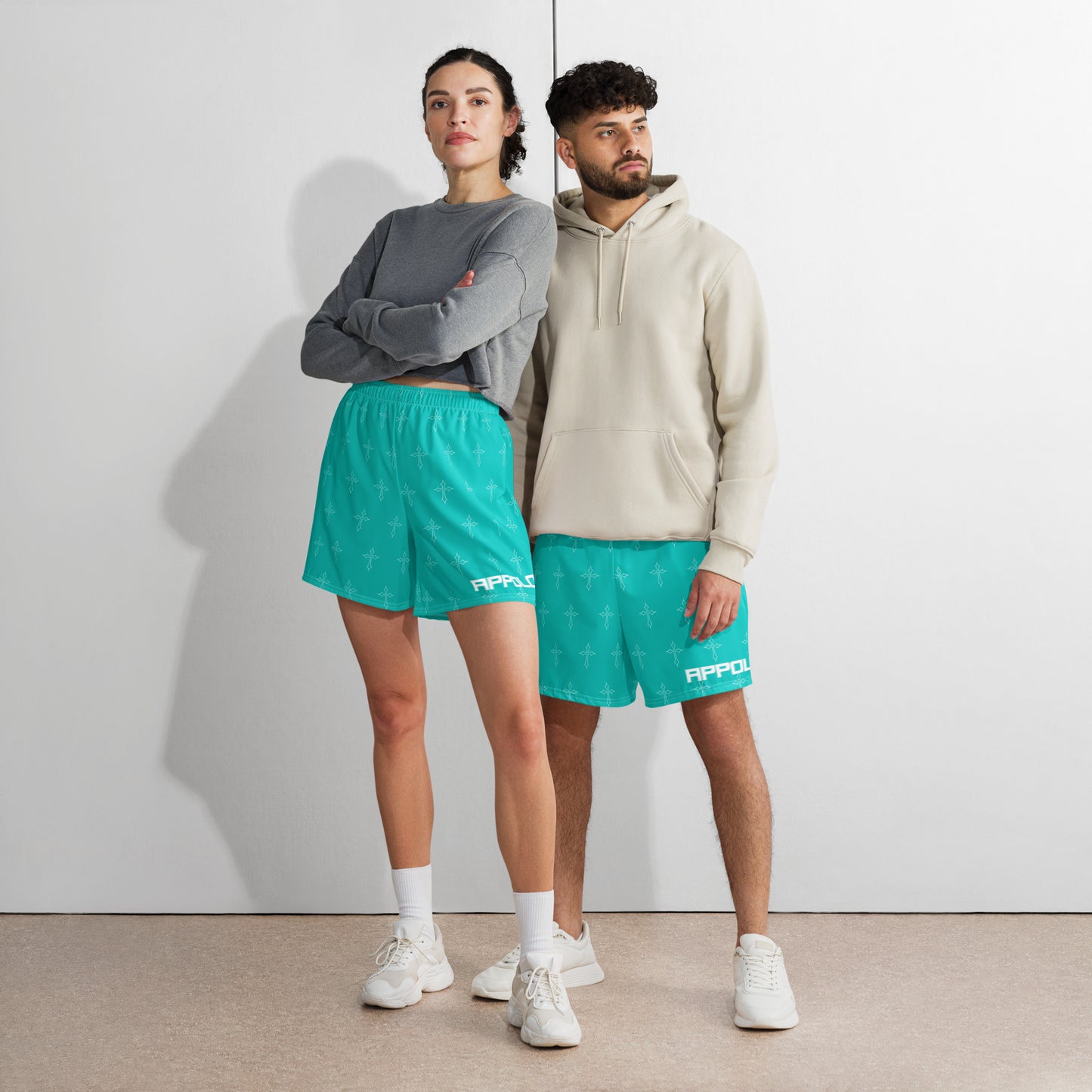 “KINGDOM OF CROSSES” ATHLETIC SHORTS