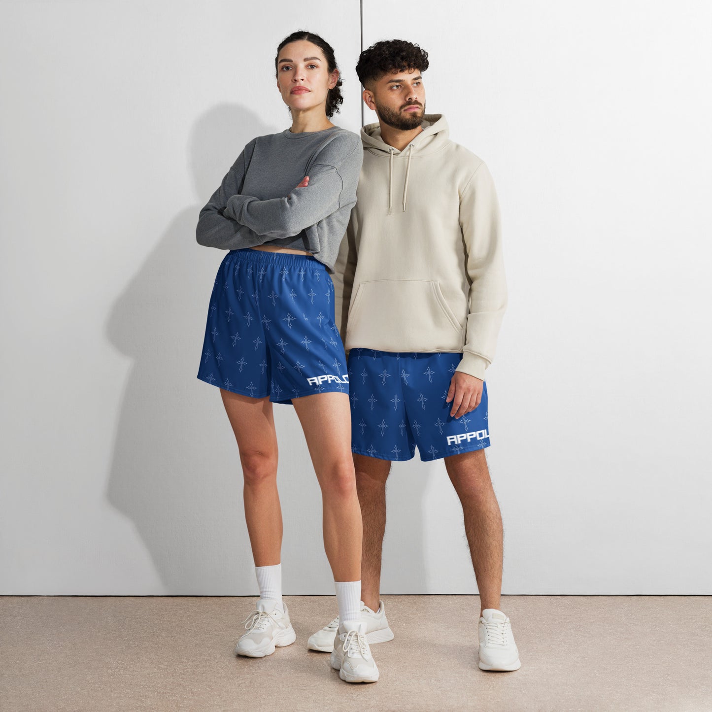 “KINGDOM OF CROSSES” ATHLETIC SHORTS