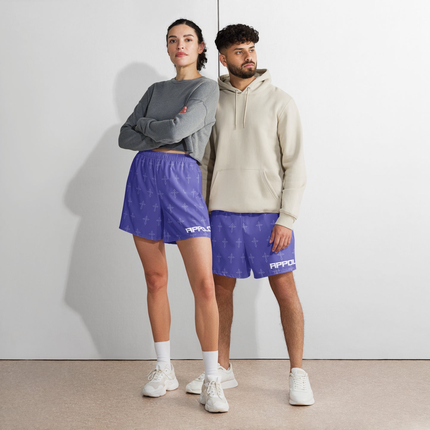 “KINGDOM OF CROSSES” ATHLETIC SHORTS