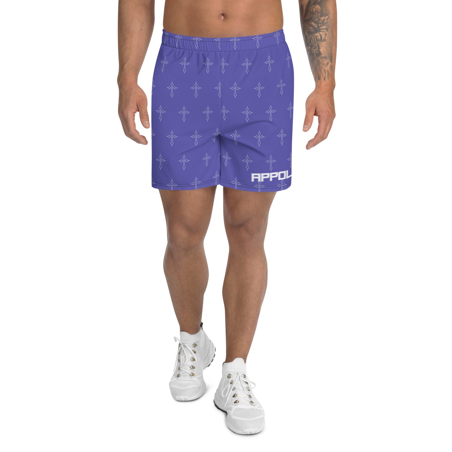 “KINGDOM OF CROSSES” ATHLETIC SHORTS