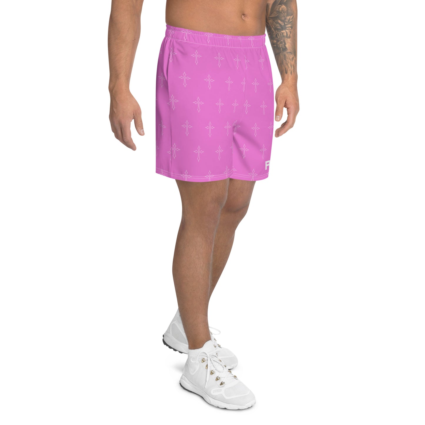 “KINGDOM OF CROSSES” ATHLETIC SHORTS