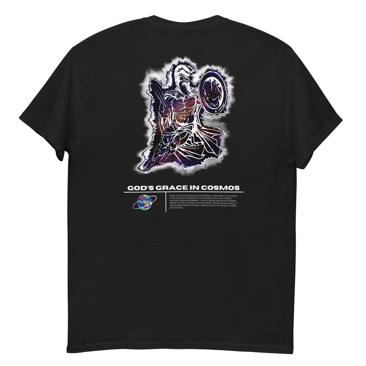 "GOD'S GRACE IN COSMOS" FITTED TEE