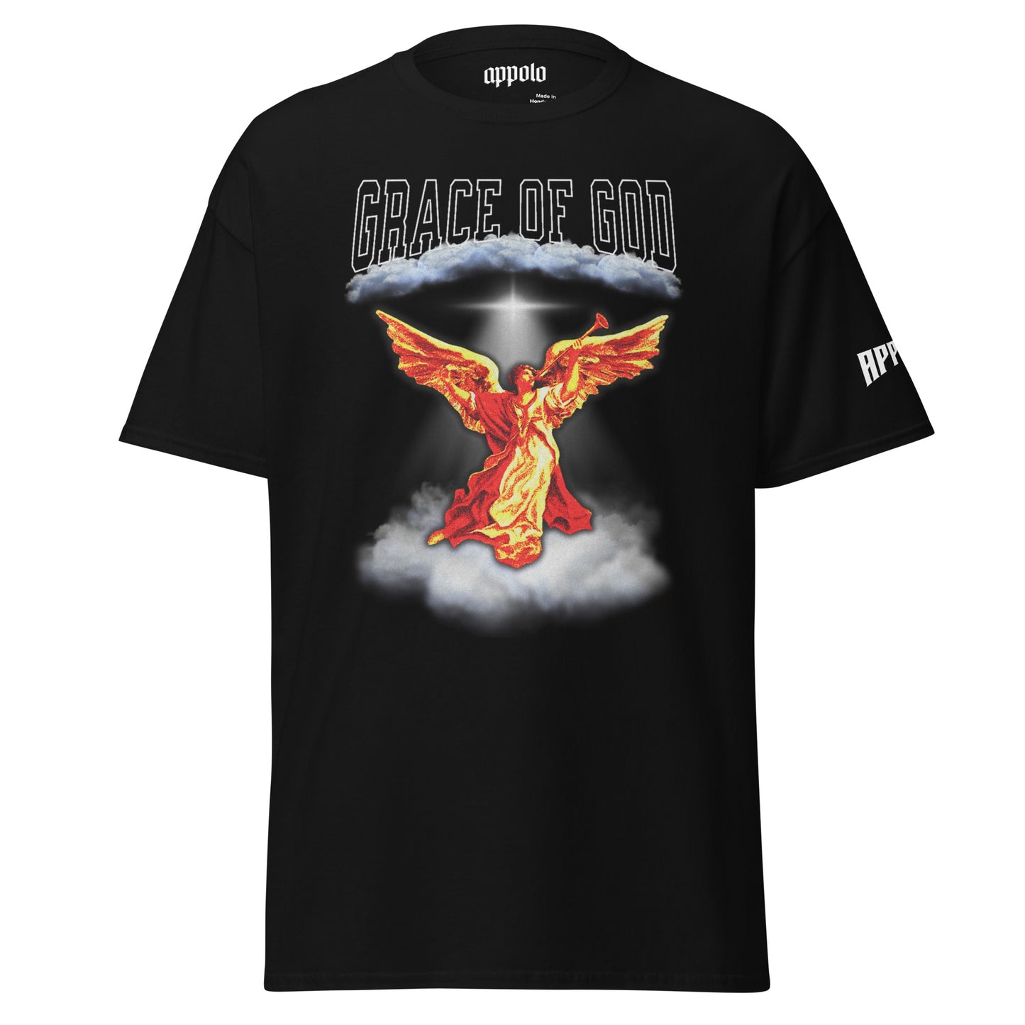 "GRACE OF GOD" FITTED TEE