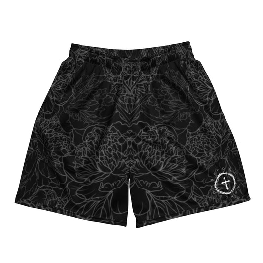 “CROWN OF THORNS” MESH SHORTS