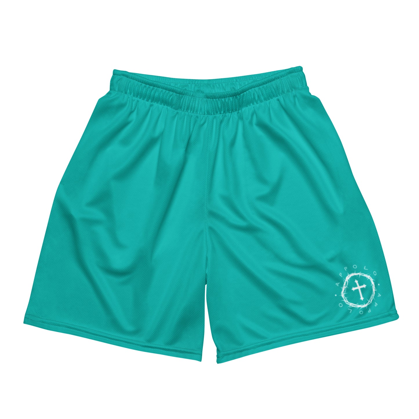 “CROWN OF THORNS” MESH SHORTS