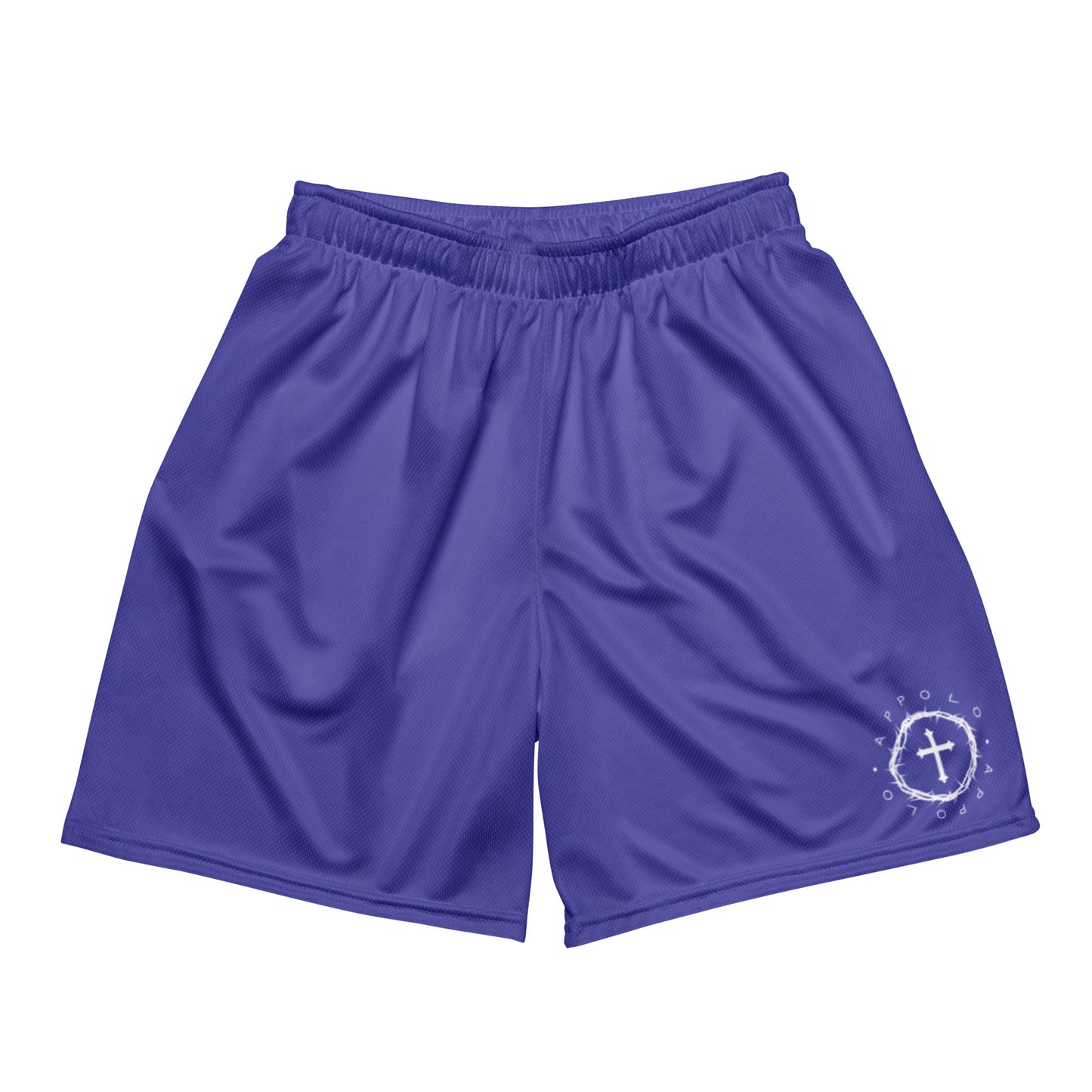 “CROWN OF THORNS” MESH SHORTS