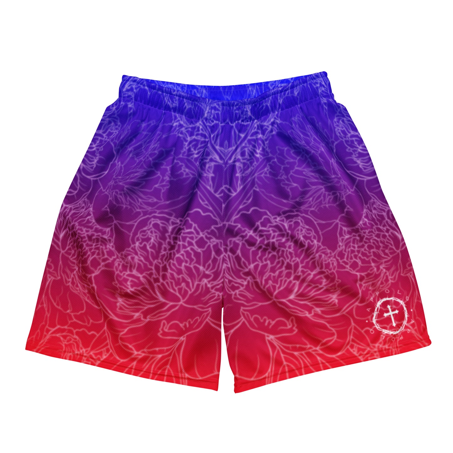 “CROWN OF THORNS” MESH SHORTS