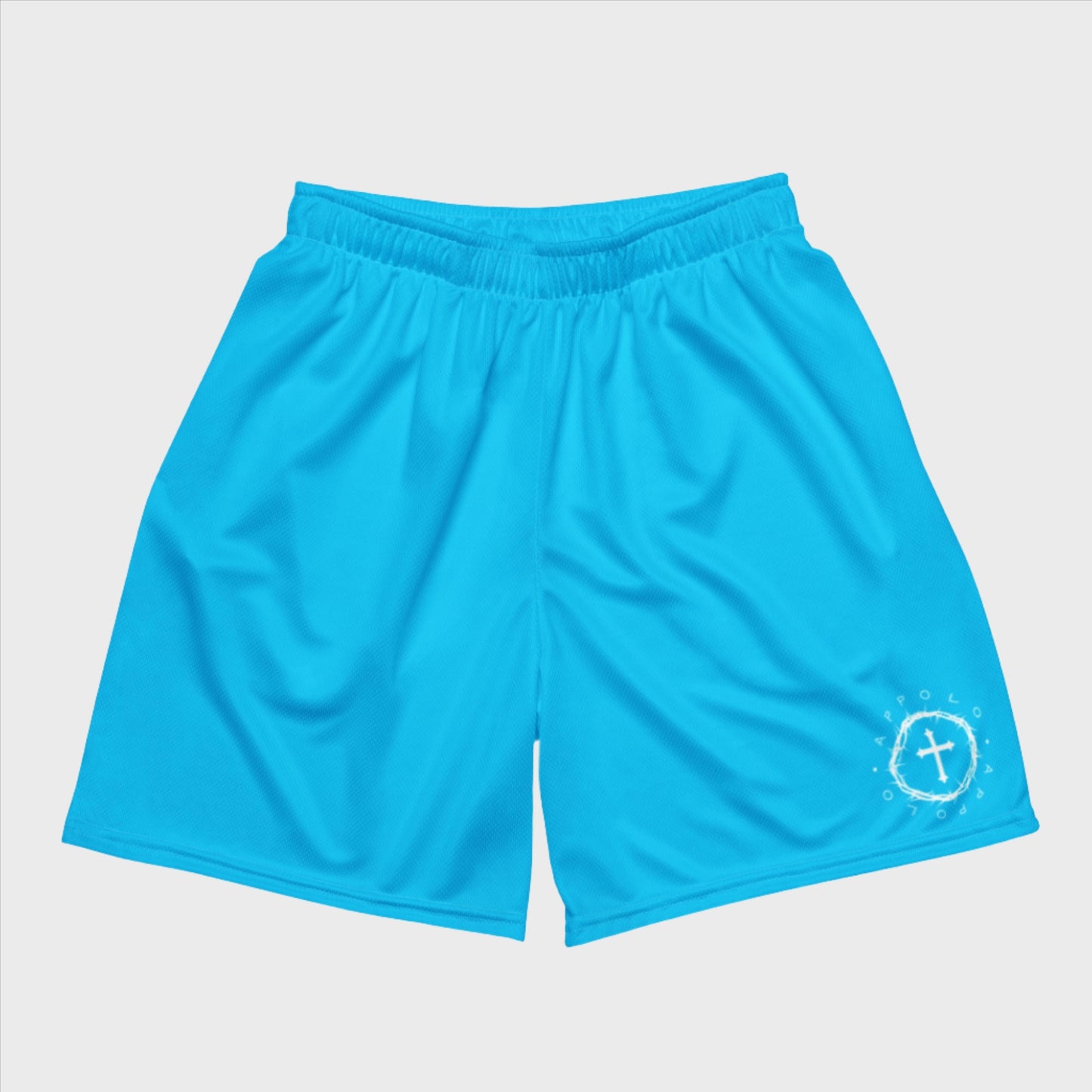 “CROWN OF THORNS” MESH SHORTS