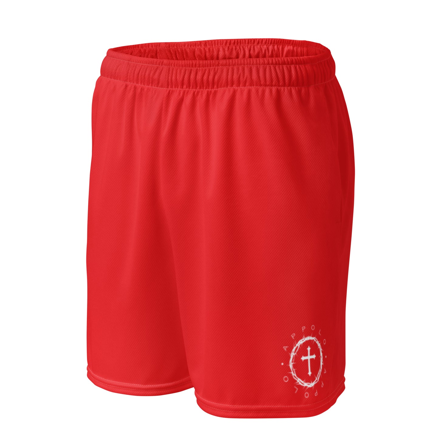 “CROWN OF THORNS” MESH SHORTS
