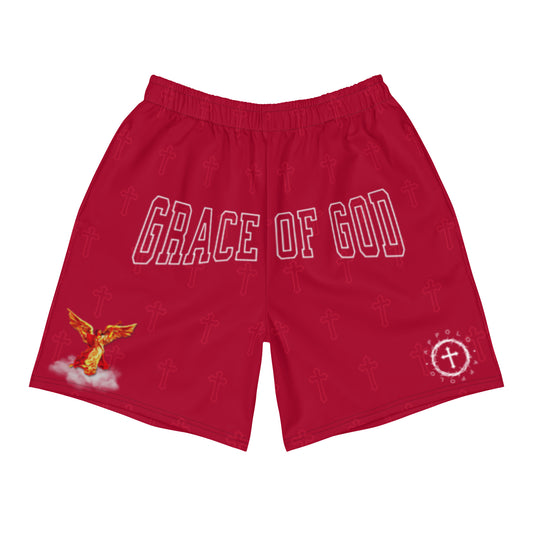 “GRACE OF GOD” ATHLETIC SHORTS
