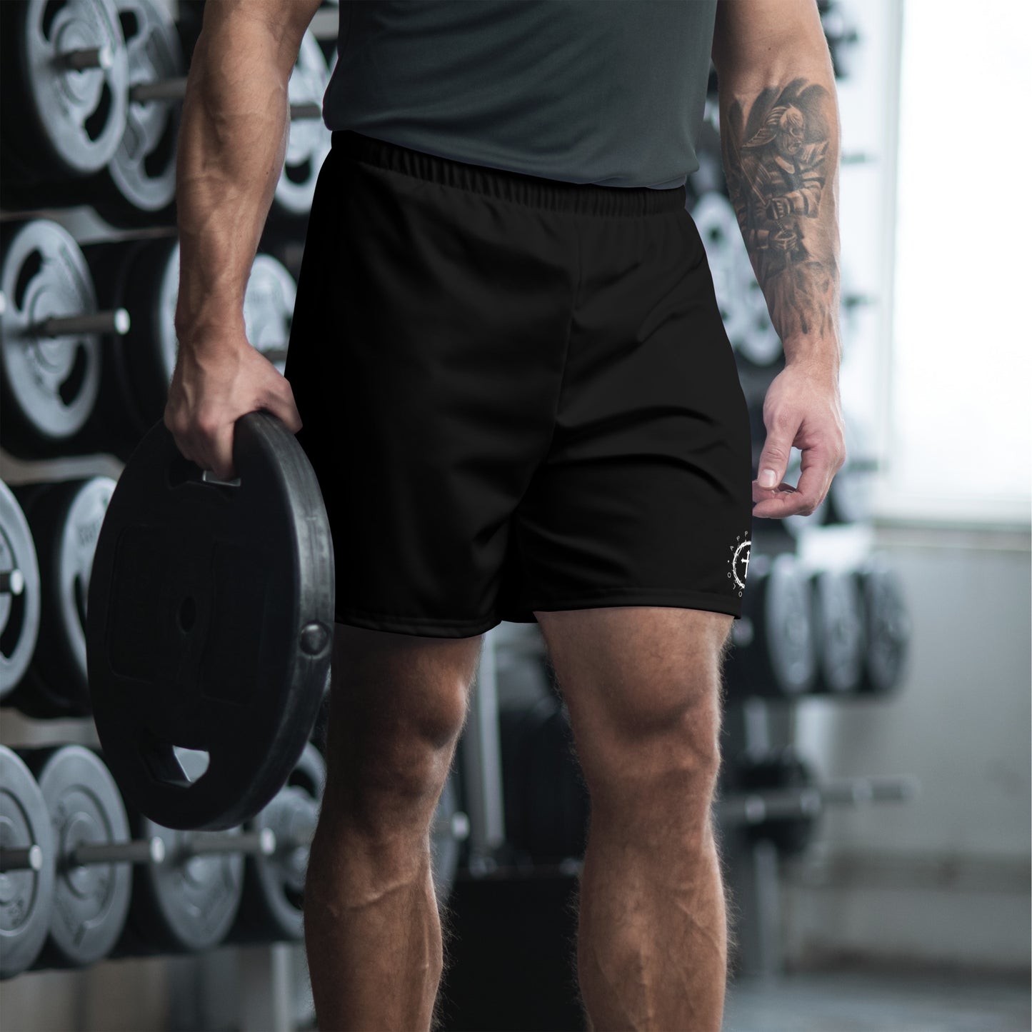 “CROWN OF THORNS” ATHLETIC SHORTS