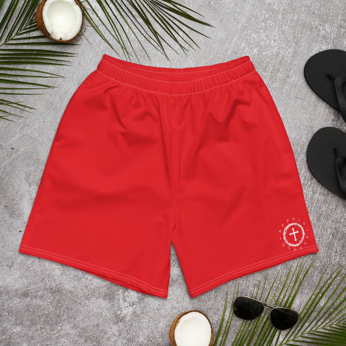 “CROWN OF THORNS” ATHLETIC SHORTS