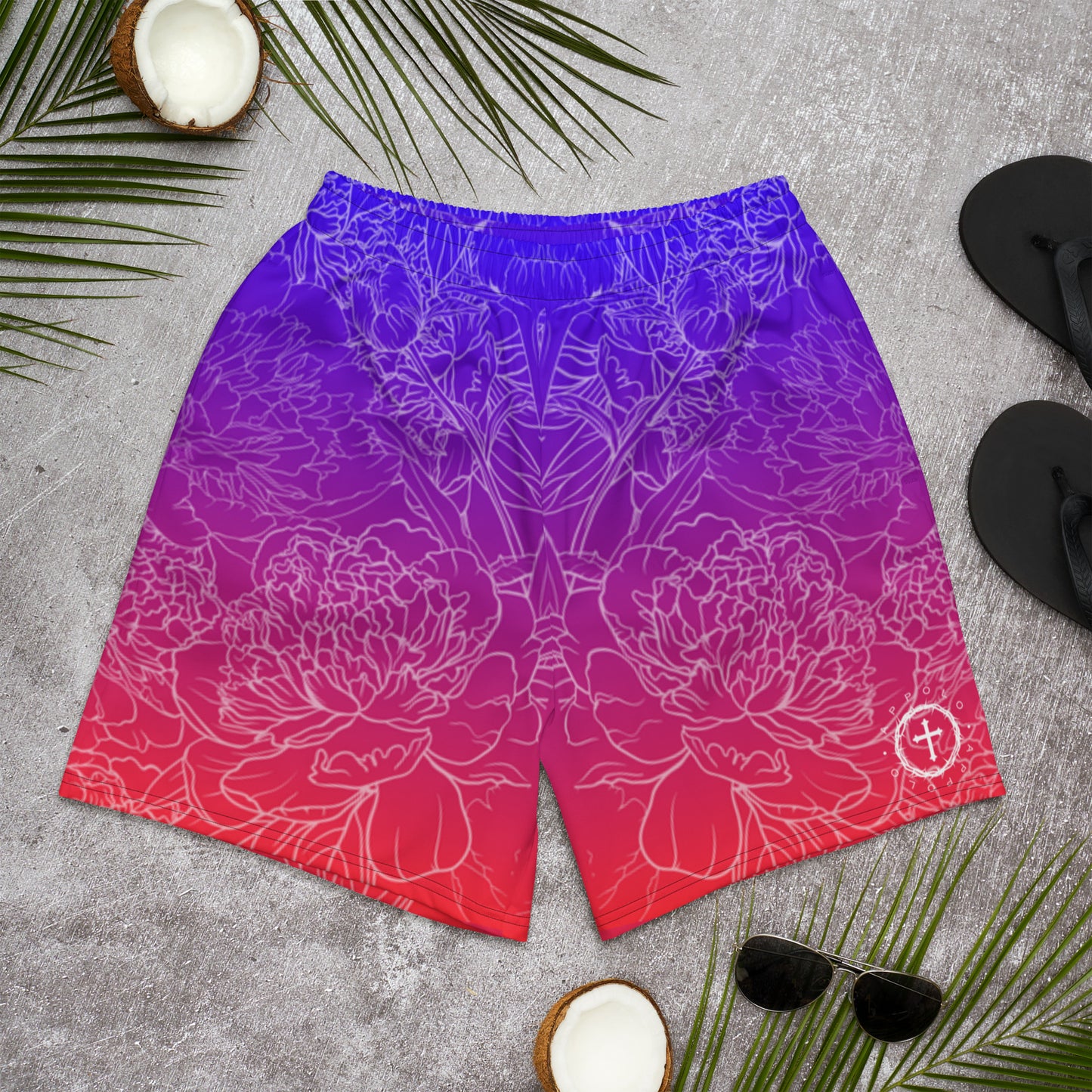 “CROWN OF THORNS” ATHLETIC SHORTS