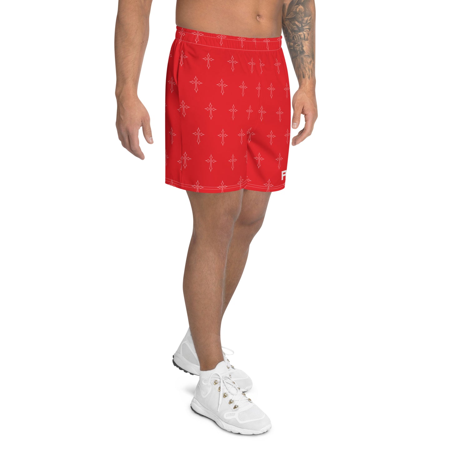 “KINGDOM OF CROSSES” ATHLETIC SHORTS
