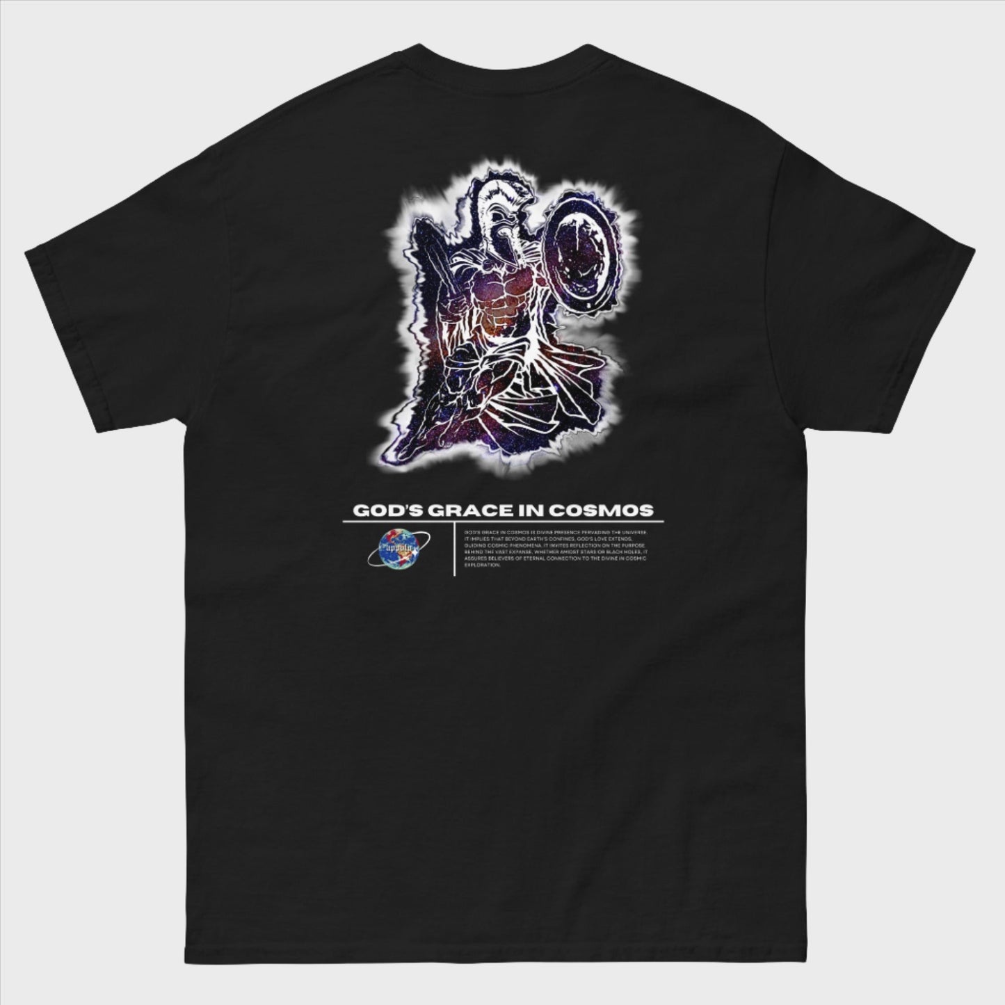 "GOD'S GRACE IN COSMOS" FITTED TEE