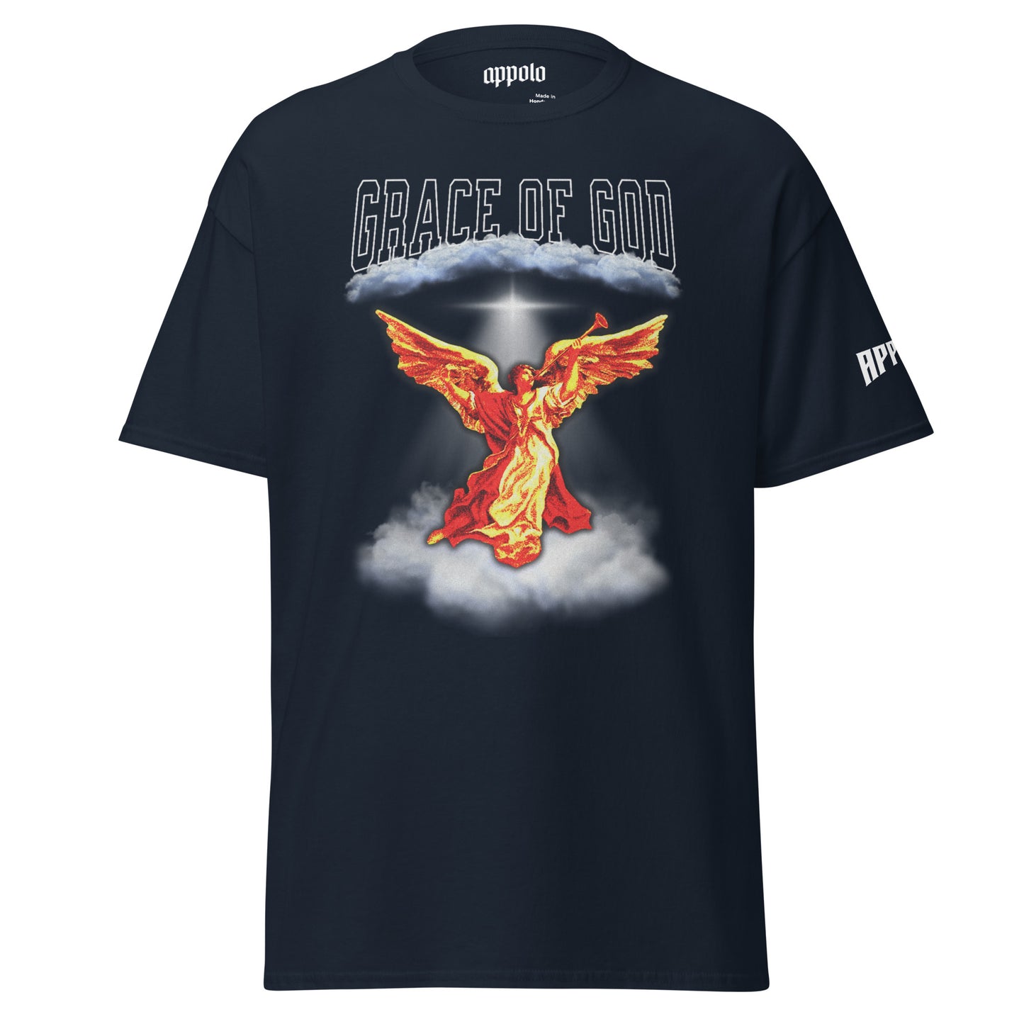 "GRACE OF GOD" FITTED TEE