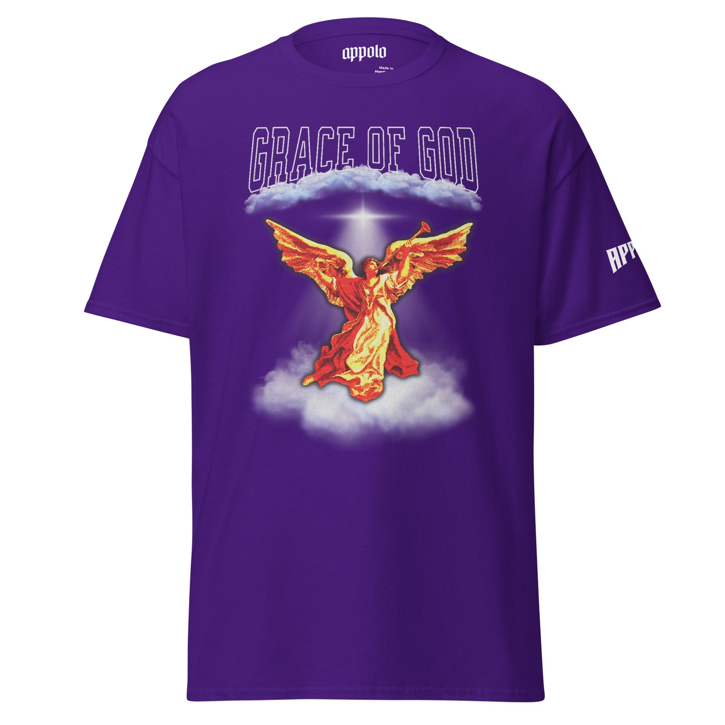 "GRACE OF GOD" FITTED TEE